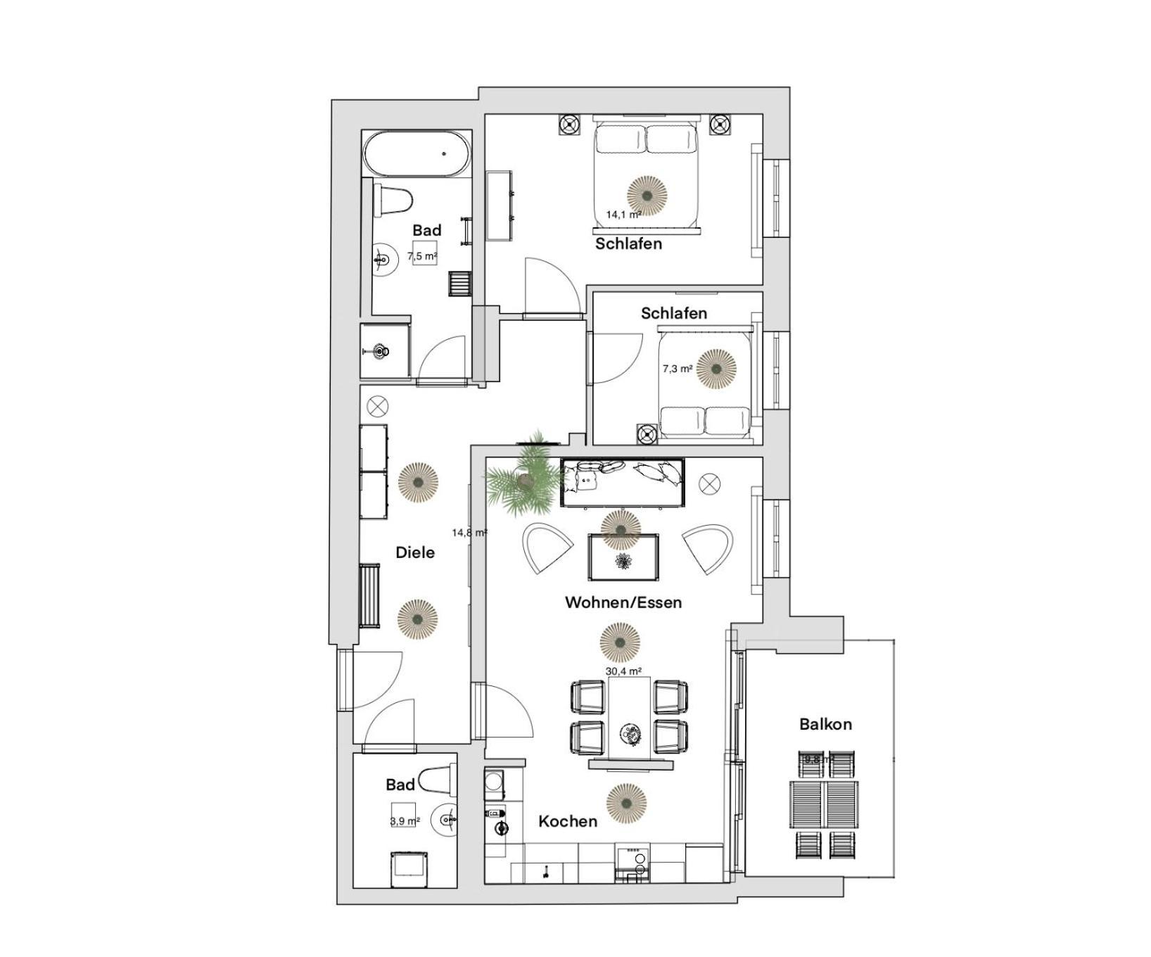 Pineapple Apartments Dresden Zwinger VII - 78 Qm - 1X Free Parking - Екстериор снимка